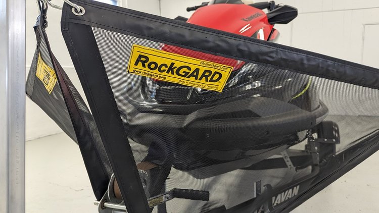 Rockgard Maximum Protection Of The Hull Trailer Boat Bow Guard 74-792 - Small 27 7.5 Pwc Front