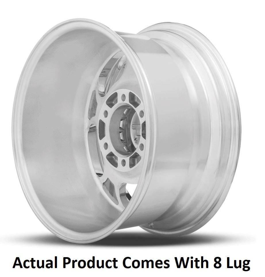 M.T. Wheel Modern Low Profile Cap Design 274665 - 20X9 8X6.5 MT Canyon Pro Polished