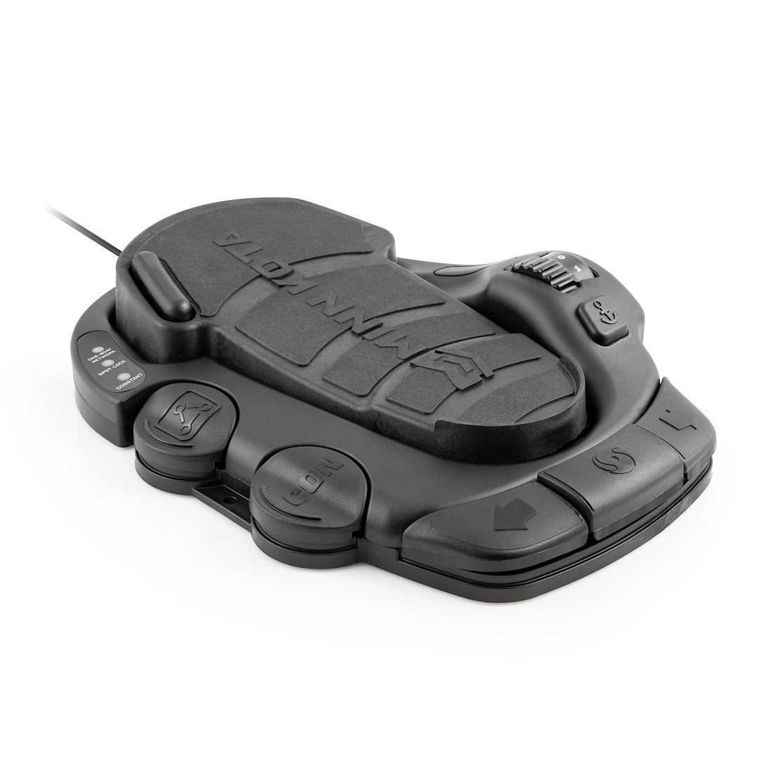 Minn Kota Low-Profile Waterproof Design Trolling Motor Foot Switch 1866078 - Terrova Quest Pedal Accessory