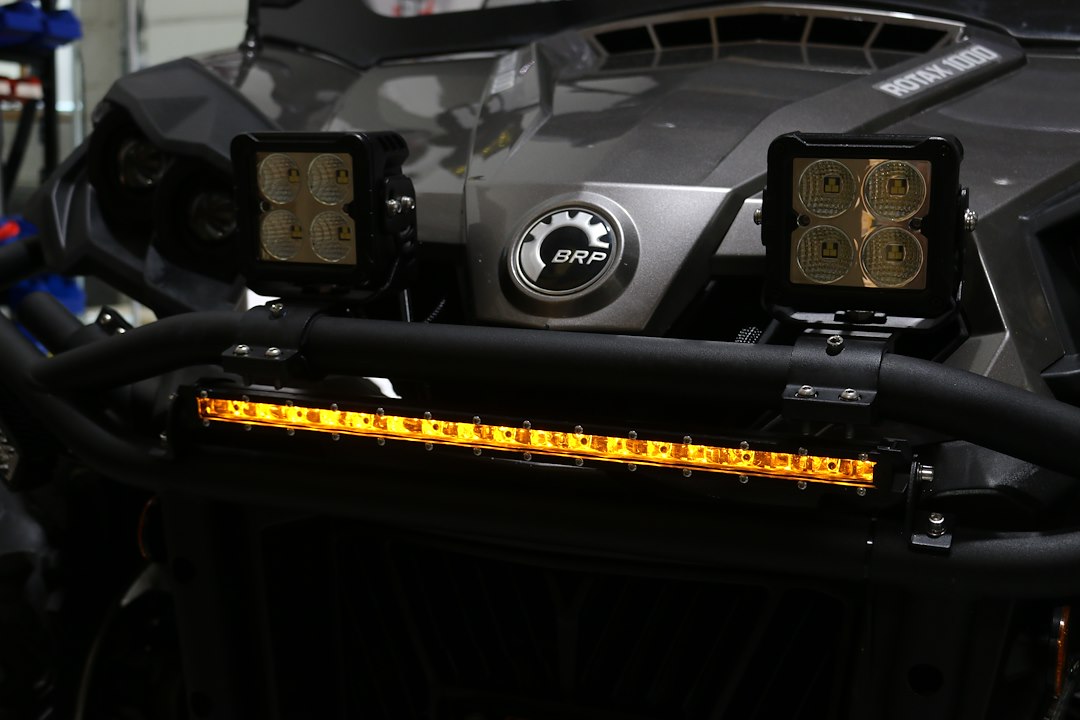 Racesport LT Secondary Amber Emitters Light Bar RSLP26 - 26IN 5W Lopro Ultra Slim Led