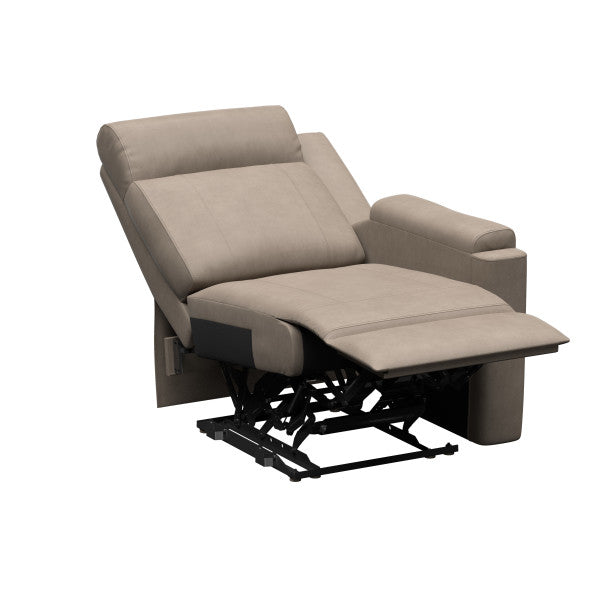 Lippert Comp Wall Hugger Design Chair 2024044097 - Heritage Driftwood LH Theater Seati