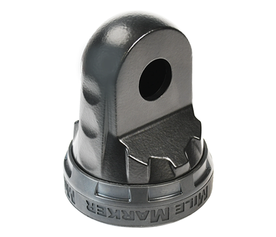 Milemarker Replaces Conventional Winch Hook Winch Cable Shackle Mount 60-12100-CB - Aluminum Shakle Cover