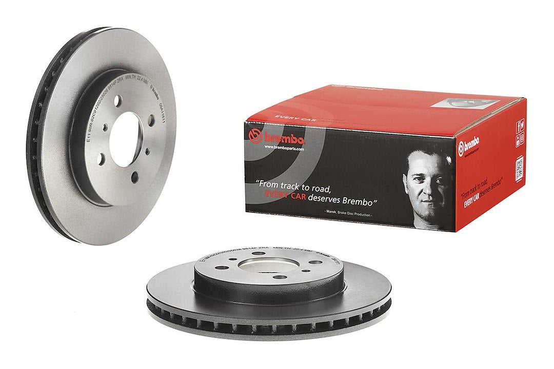 Brembo Components Not Hazardous To Health Brake Rotor 09A11611C02 - Disc