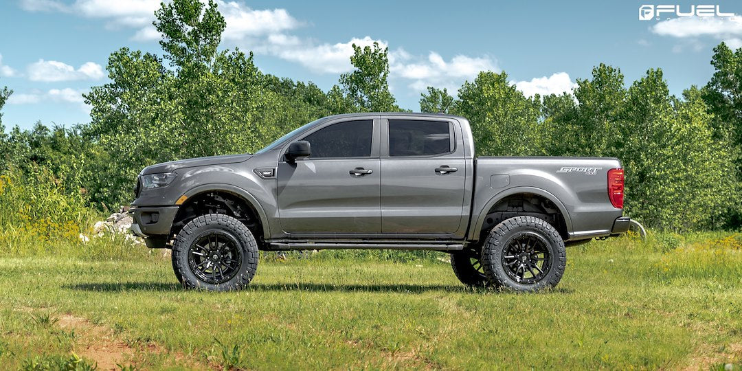 Fuel Offroad With Fuel Logo Center Cap Wheel D67922008450 - Black D679 22X10 6X5.5 MT-Black -13MM