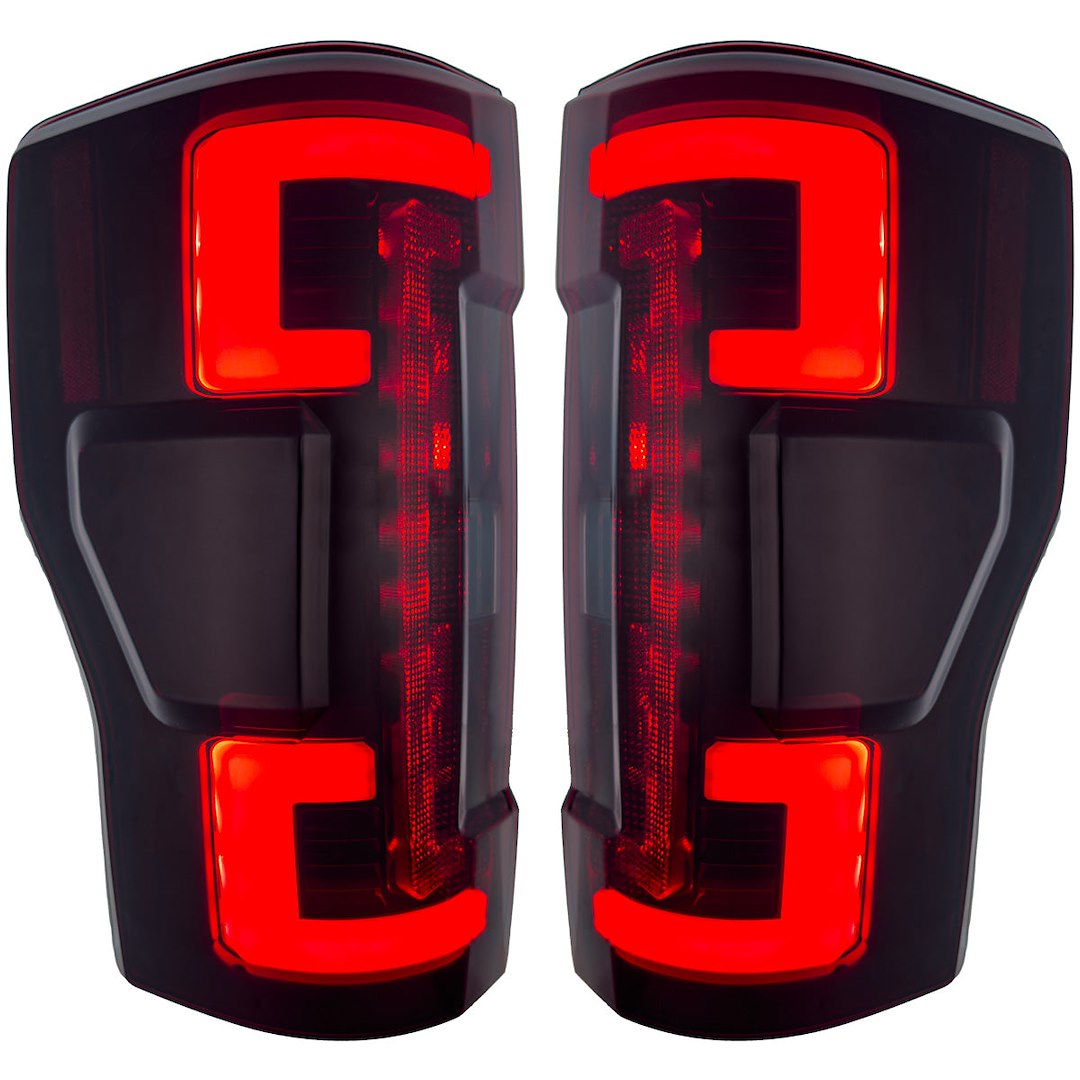 Recon Access UV Resistant Tail Light Assembly 264399BK - Ford Superduty F250 350 450 550 20