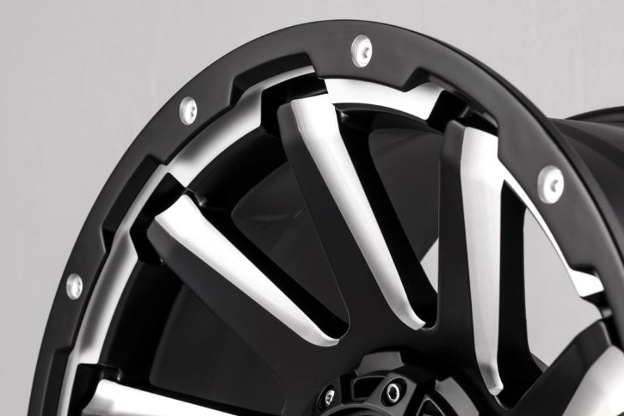 Grid Wheels With Grid Logo Center Cap GD0520090645F3566 - GD05 20X9.0 6X114.3 35 66.1 Mbmd