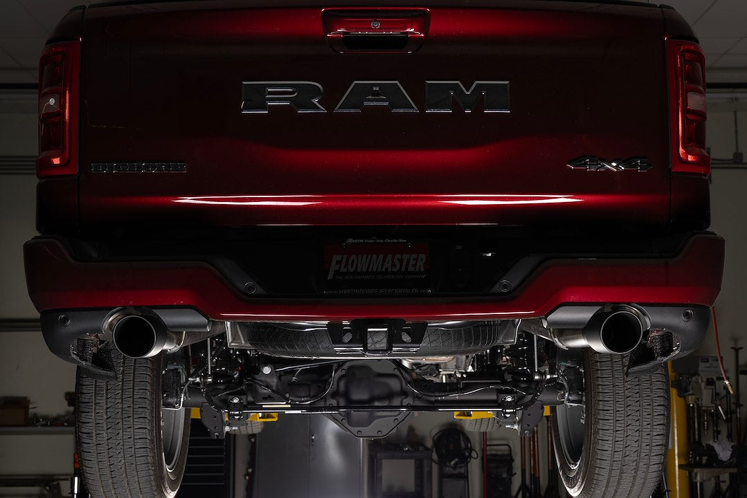 Flowmaster Limited Lifetime Warranty Exhaust System Kit 718198 - 2025 Ram 1500 3.0L Ffx CB Dor