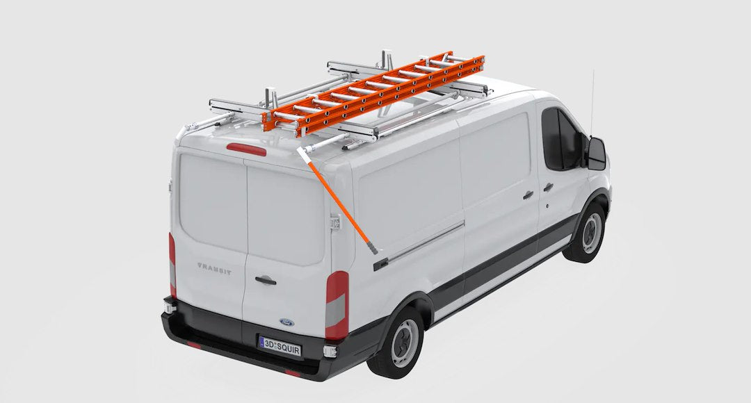 Masterack Easy To Install Ladder Rack 02P755KP - Uplyft DBL. LAD.Rack STD. Slide