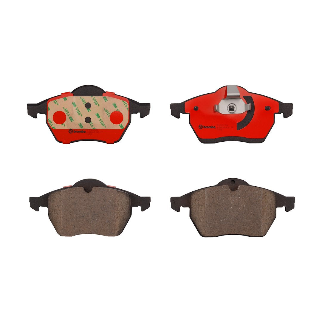 Brembo Premium Low-Met OE Equivalent Pad Brake Pad P59022N - Disc Set