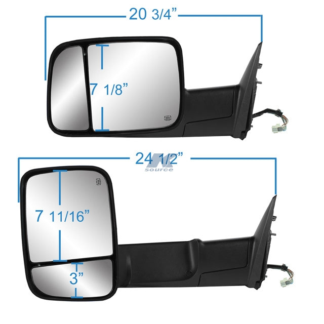 K-Source 60200C Exterior Mirror