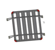 Black Horse Compatible With Truck Bed Rack Bed Cargo Rack Upright WHPB4 - Black Spike Pltfrm Tray Bkt