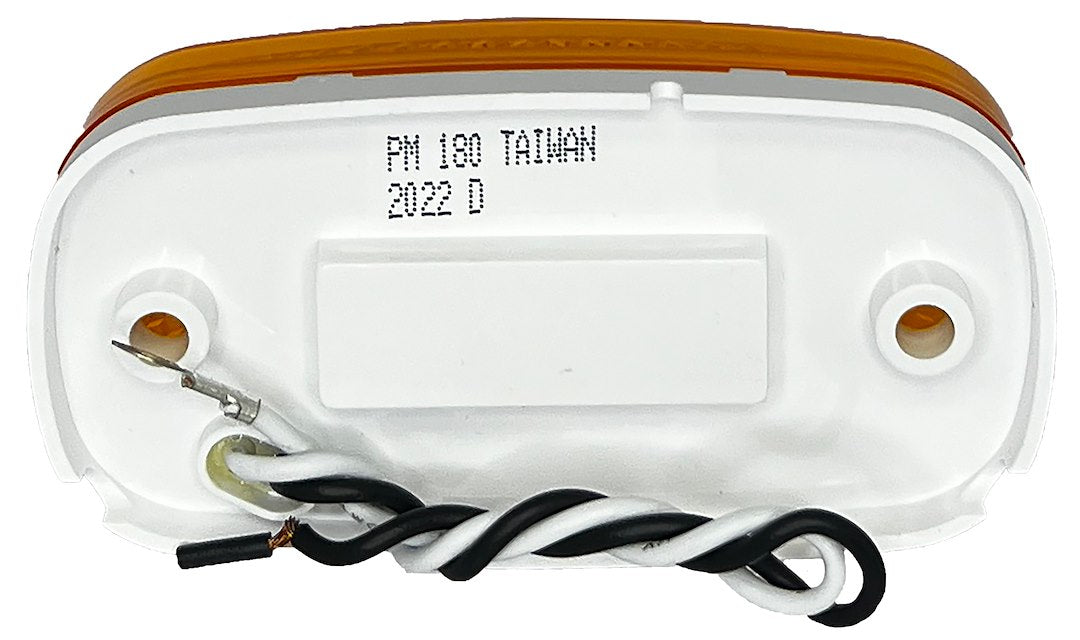 RV Designer Meets DOT Lighting Requirements Trailer Light L901 - Amber Oblong Reflex Led Marker Ligh