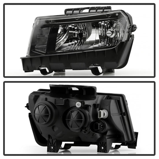 Spyder 9052972 Headlight Assembly - Black