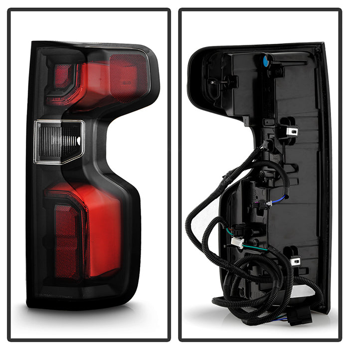 Spyder Provide Improved Illumination Tail Light Assembly 9953569 - 2019 Chevy 1500 2500 Factory Halg