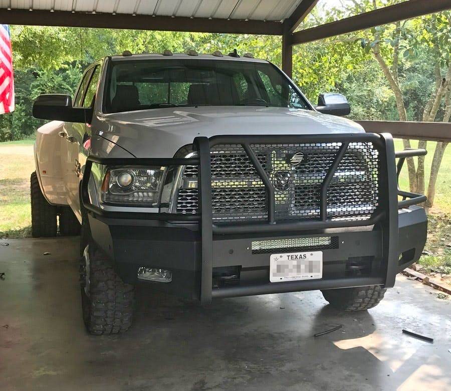 Steelcraft Accommodates Parking Sensors Bumper 60-12260 - HD Elevation Front Fine Text