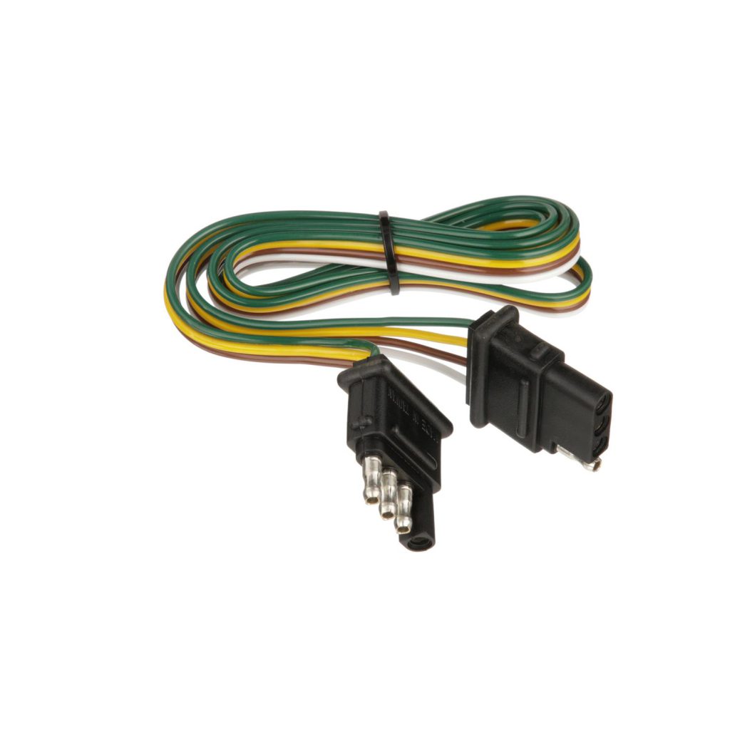 Pollak Easy To Install Trailer Wiring Connector 4WF-648V - Way Flat Connectors 48 Wire