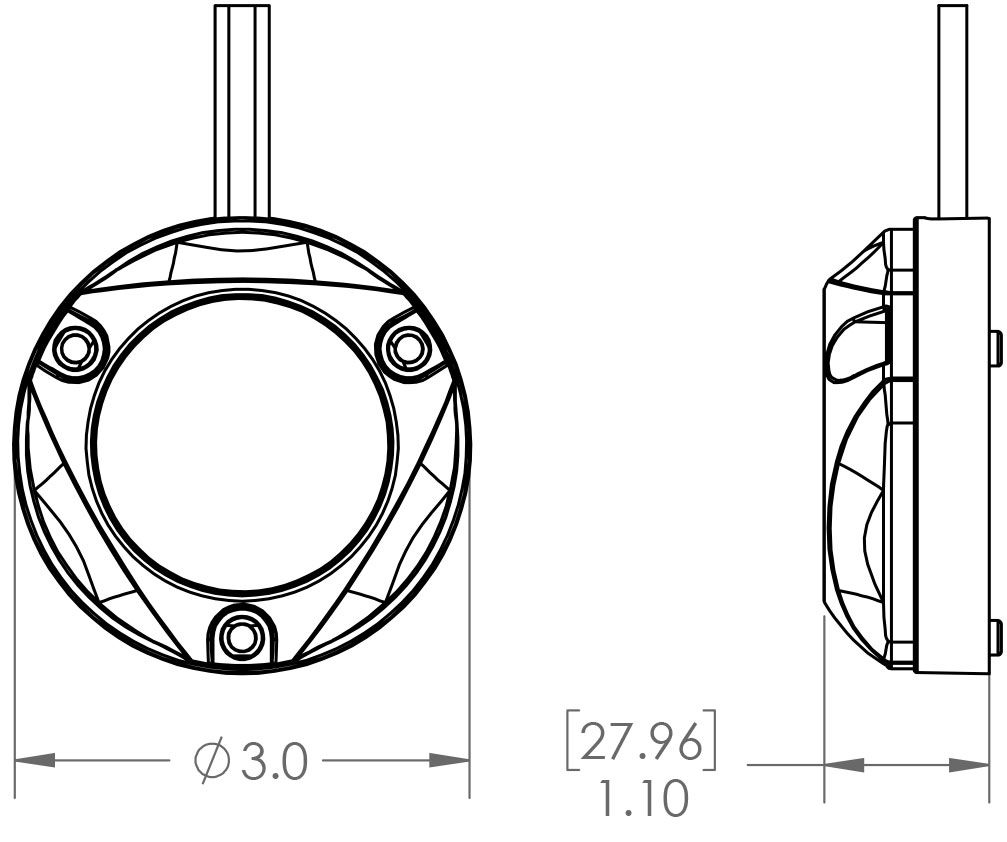 Lumitec Cost-Effective Solution Boat Underwater Light 101833 - Zambezi Mini Pontoon Pli Spectru