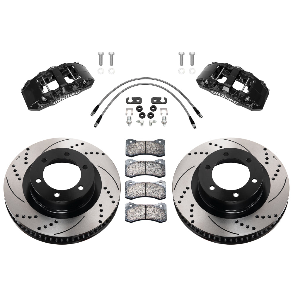 Wilwood No Supplier Warranty Brake Kit 140-17528-D - Front Aero6-DM Toyota