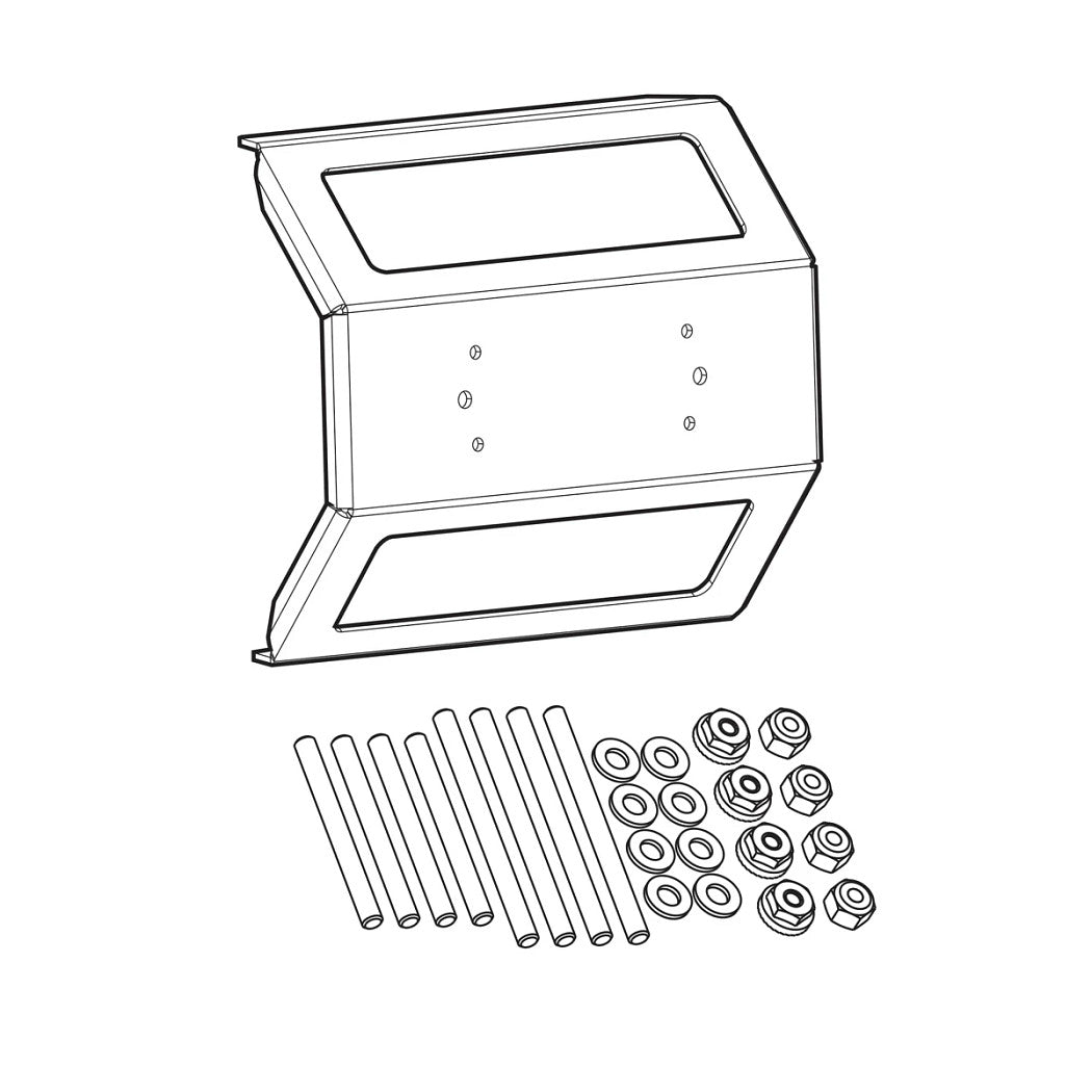 Humminbird 740176-1 Compatible with: all solix 10 models - Dash Mounting Kit 12