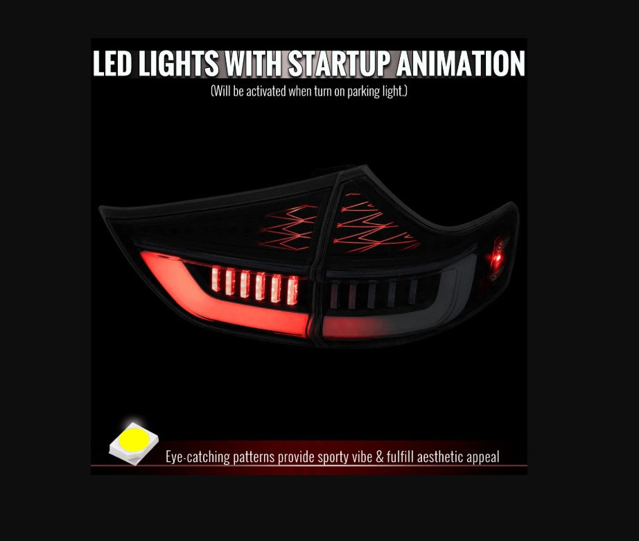 Spec-D Tunin LT-SNA11Jmled-SQ-RS Tail Light Assembly