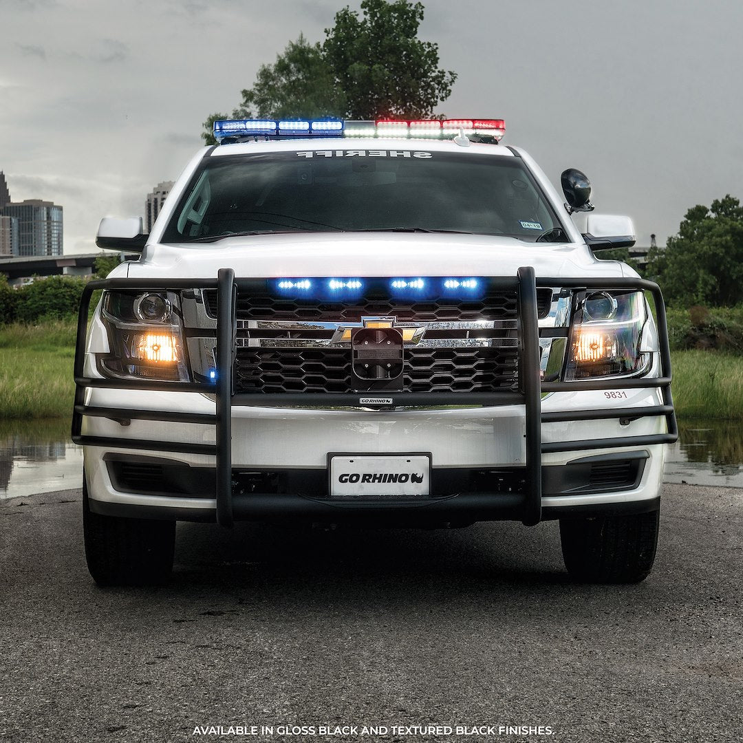 Public Safty Superior Grille Bumper Protection Brush Guard 5167WHD - Heavy Duty Wraparound PA
