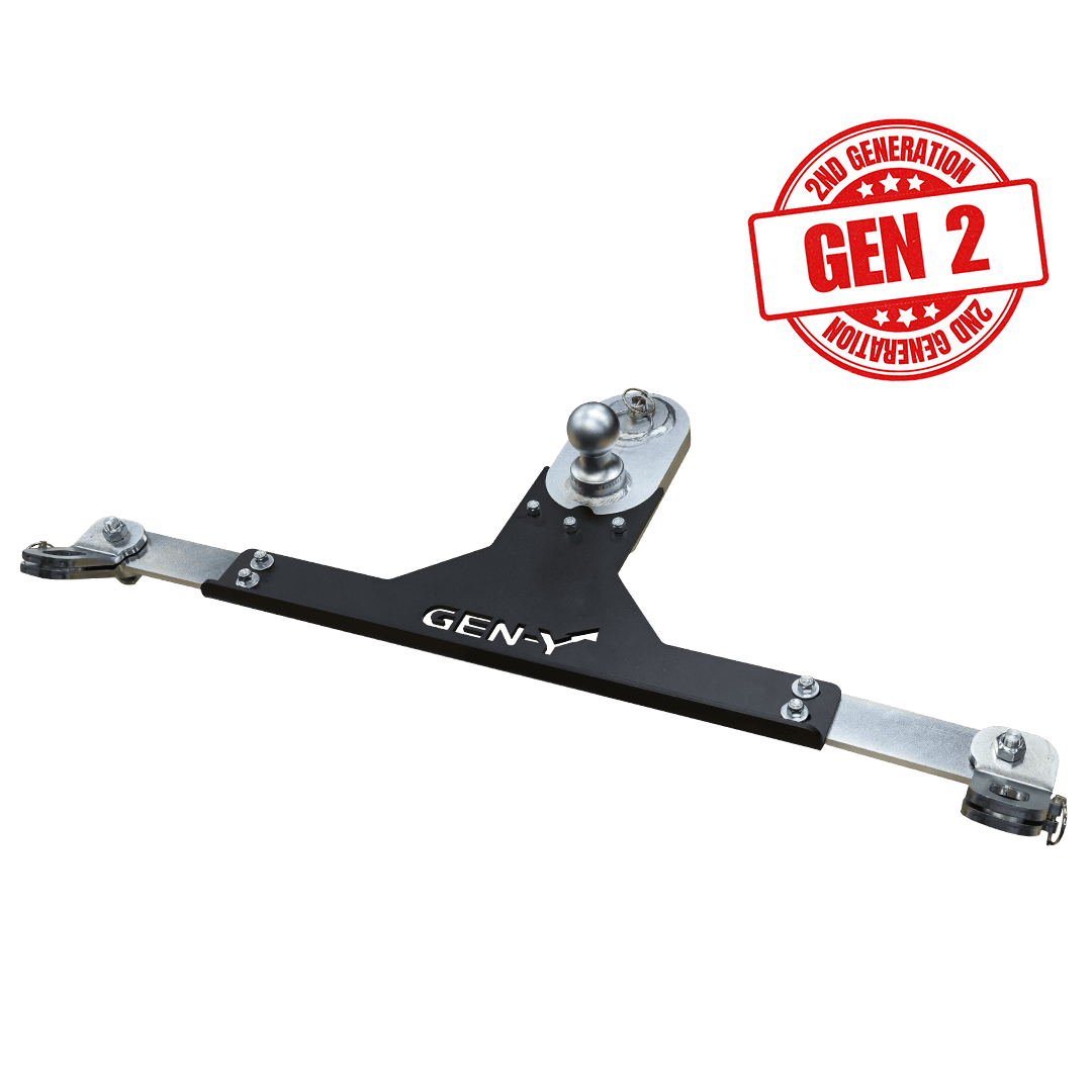 GEN-Y Hitch Maintenance Free Gooseneck Trailer Hitch Ball GH-21014 - Goosepuck Offset