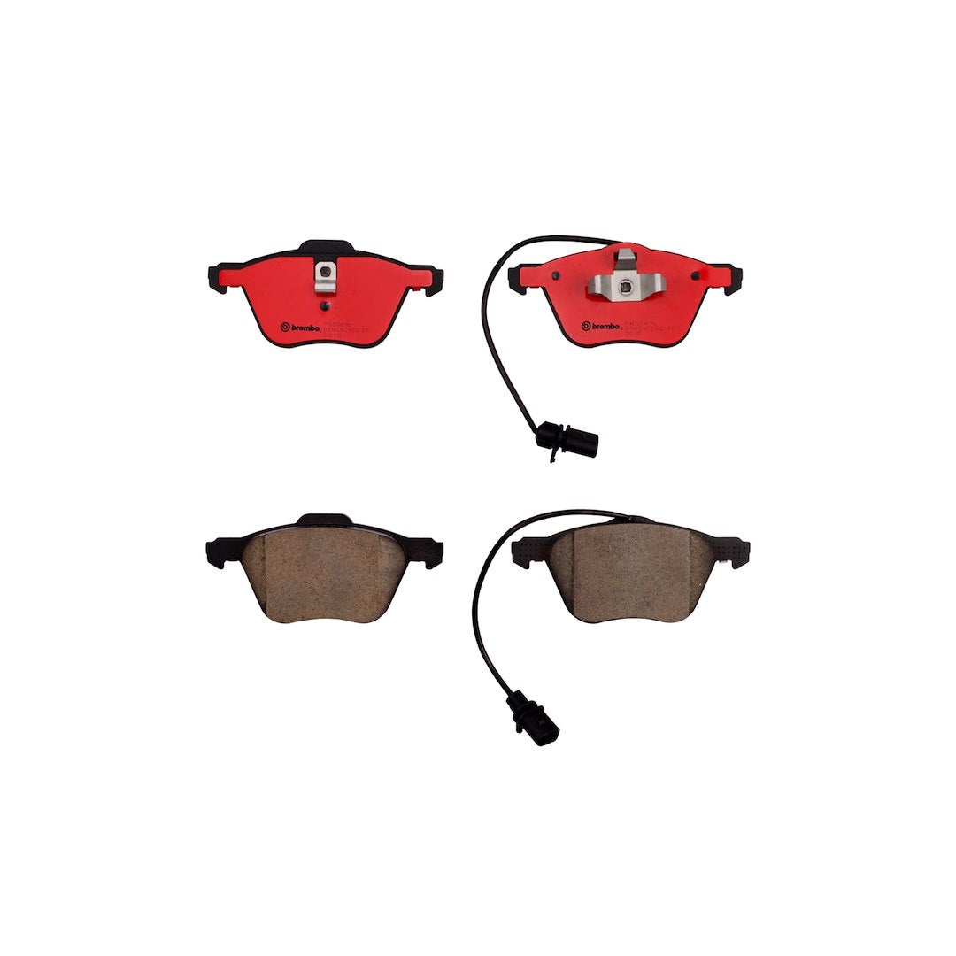 Brembo Premium Low-Met OE Equivalent Pad Brake Pad P85061N - Disc Set