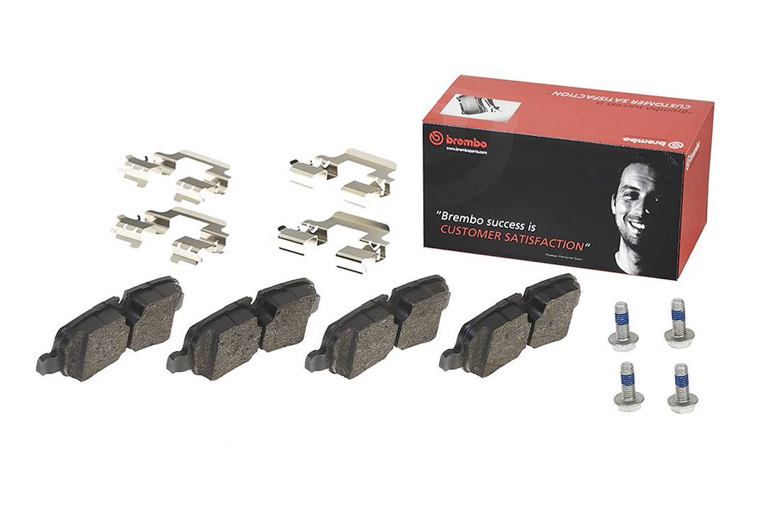Brembo Premium Low-Met OE Equivalent Pad Brake Pad P44019 - Disc Set