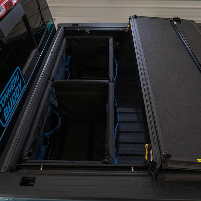 Tonneau Budd Easy To Use Cargo Organizer Divider TBXD - Extra TB Full Size HD