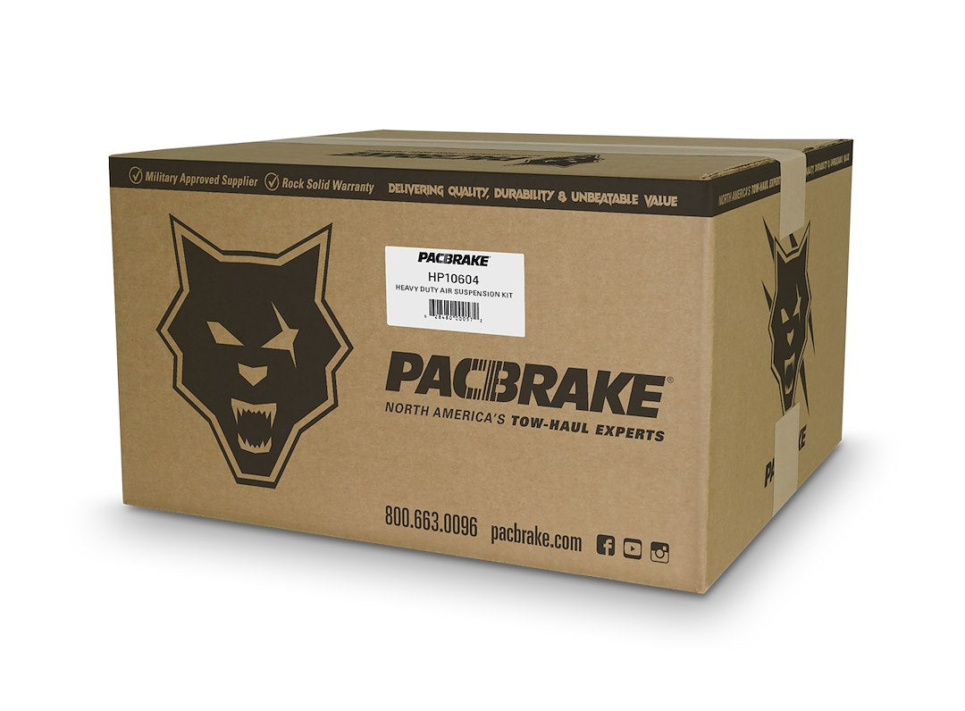 Pacbrake Corrosion Resistant Roll Plates Helper Spring Kit HP10604 - HP10604 Alpha HD Air Suspension