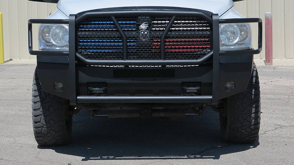 Steelcraft Accommodates Parking Sensors Bumper 60-12210 - 03-09 Dodge Ram 2500 3500 Fine Tex