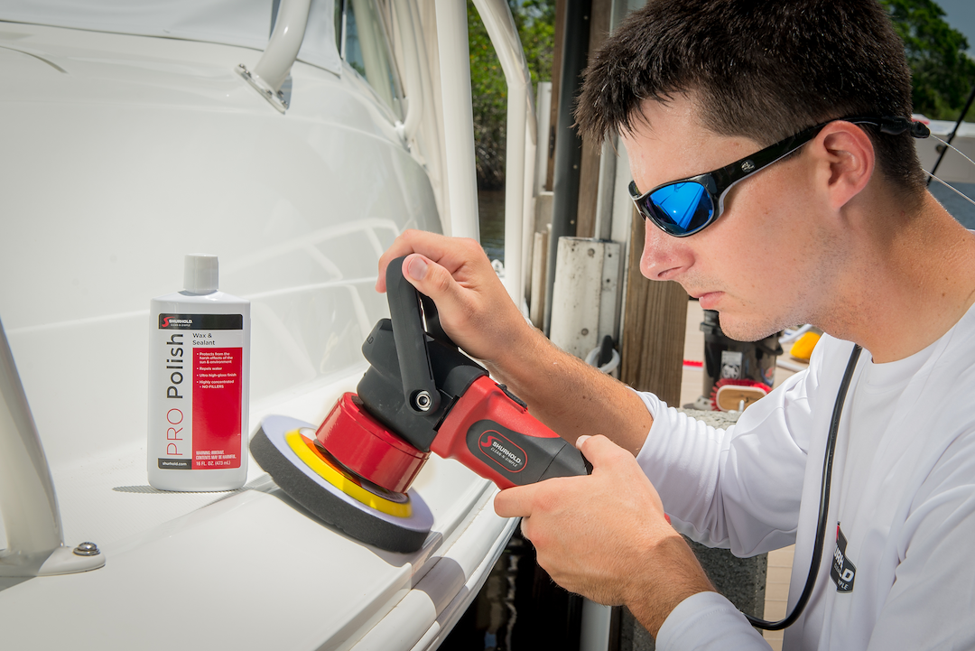 Shurhold IND Features Variable Speed Dial Polisher 3100 - Dual Action
