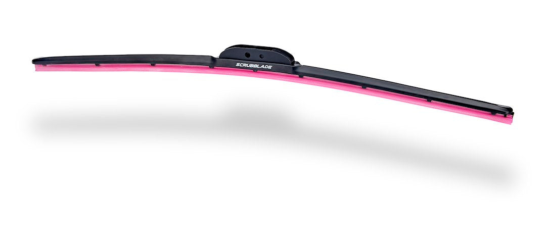 Scrubblade Ensure Quiet Operation Windshield Wiper Blade CBP1800 - Pink 18 Silicone Shadeblade Wpr Bld