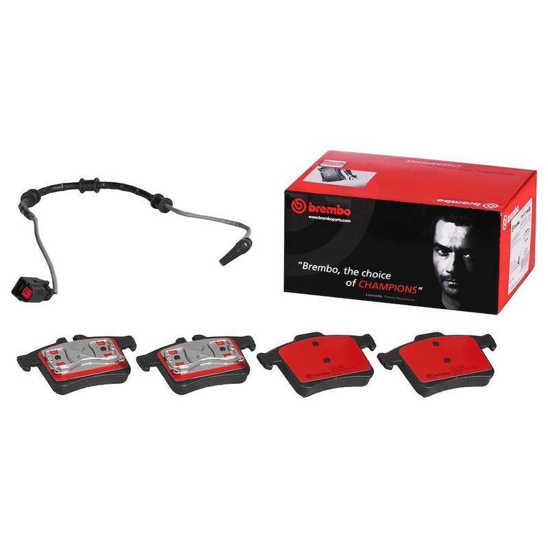 Brembo Premium Low-Met OE Equivalent Pad Brake Pad P36034N - Disc Set
