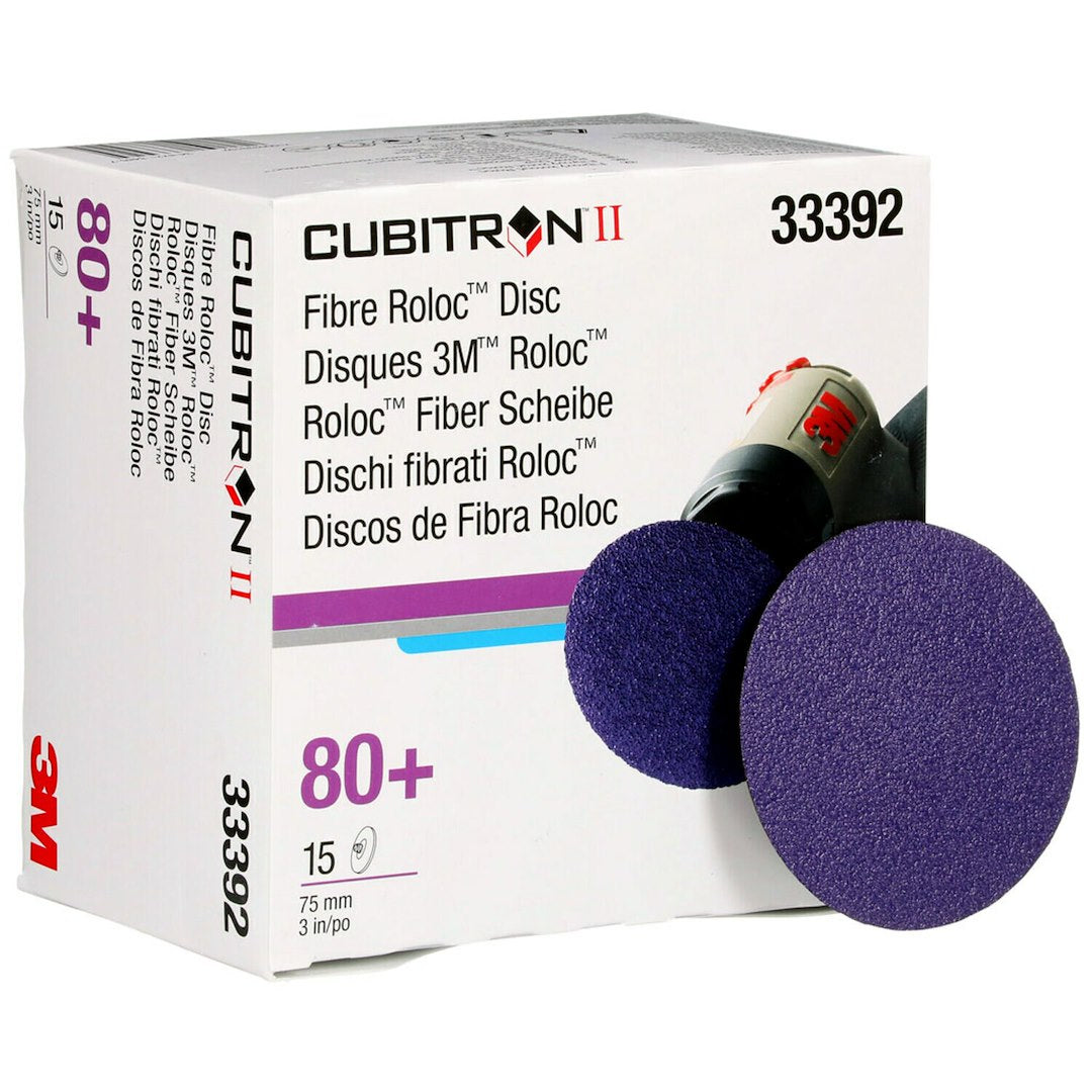3M Time-Saving Quick Change Attachment Grinding Disc 33392 - Cubitron Roloc