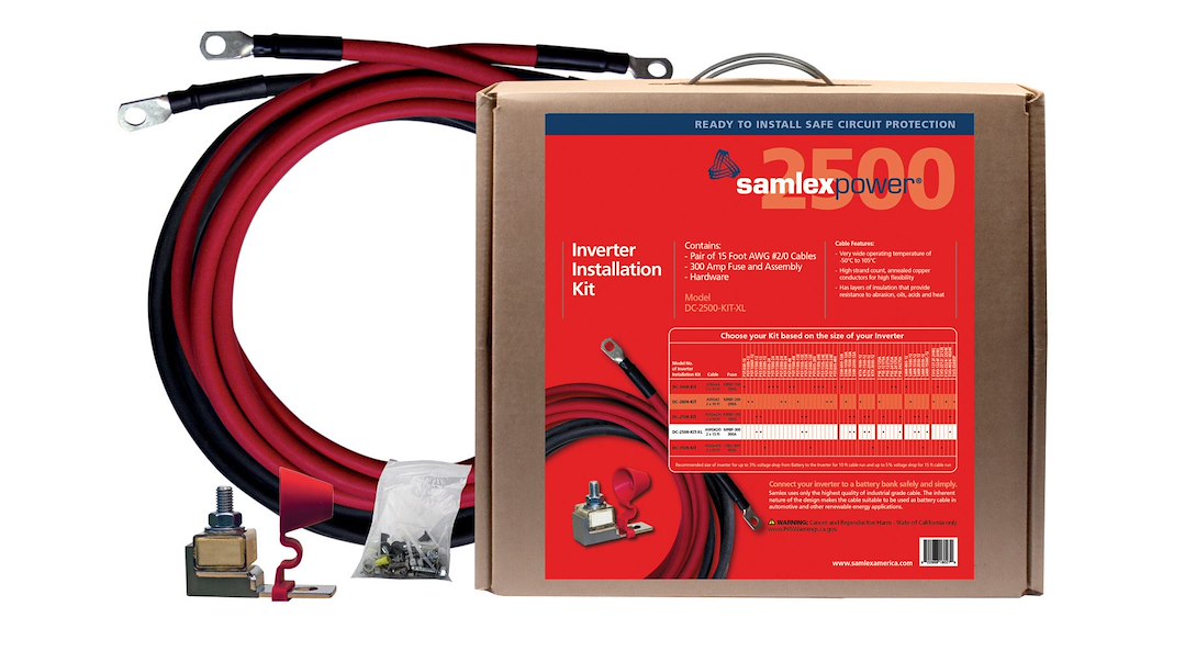 Samlex Amer DC-2500-KIT-XL - Copper
