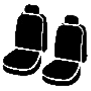 FIA Padded For Extra Comfort Seat Cover NP97-74 Gray - NP Front Bucket Ford Ran