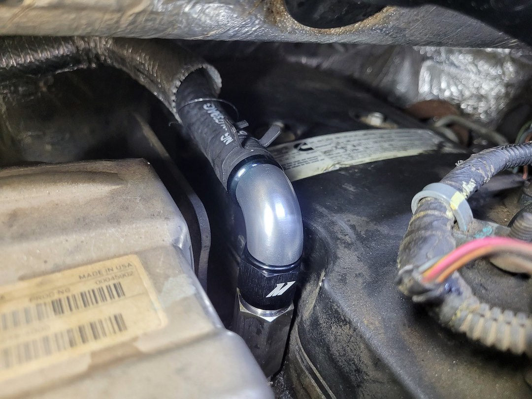 Mishimoto Limited Lifetime Warranty Heater Hose Mmhose-RAM-07HU - 2007.5 Ram 6.7L Cummins Top