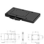 Minn Kota Designed For Use In Freshwater Trolling Motor Mount 1854021 - MKA-21 Quick Release Bracket