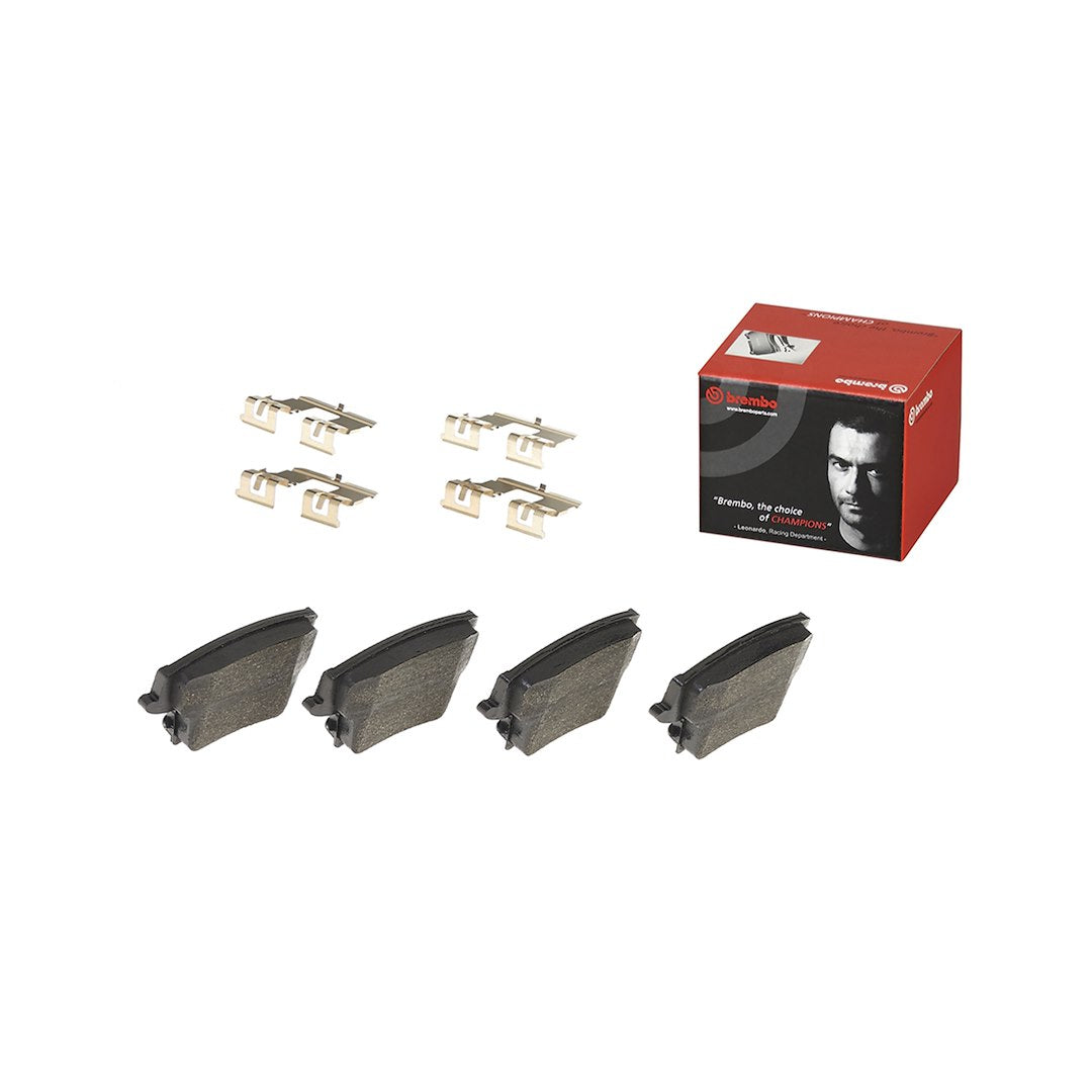 Brembo Premium Low-Met OE Equivalent Pad Brake Pad P11040 - Discbrakepadset Lowmetal