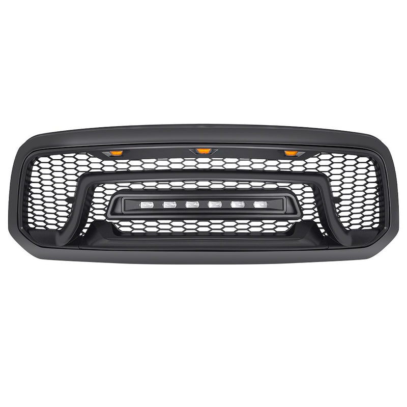 American MOD Mean Aggressive Styling Grille Amdeba00101 - Armor OFF-Road Lights