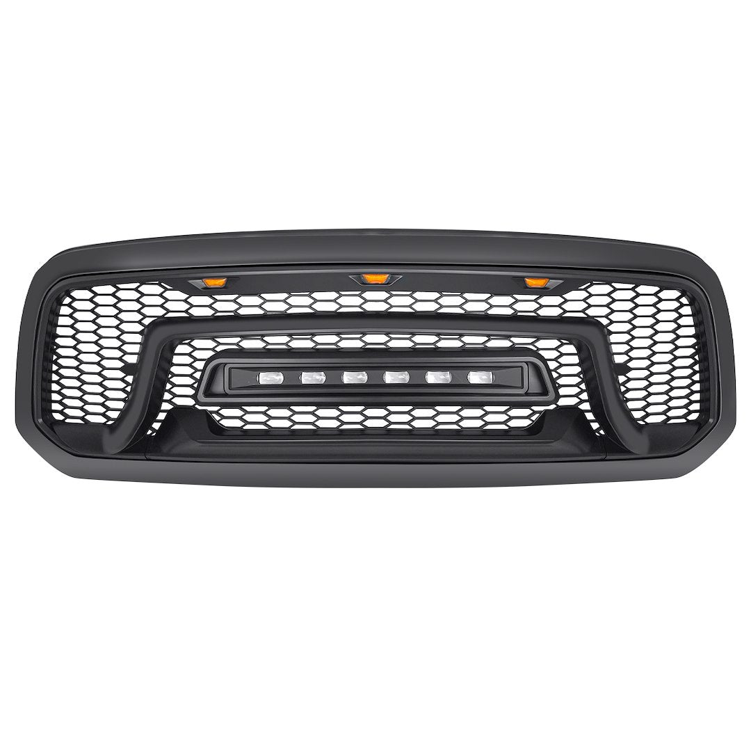 American MOD Mean Aggressive Styling Grille Amdeba00101 - Armor OFF-Road Lights