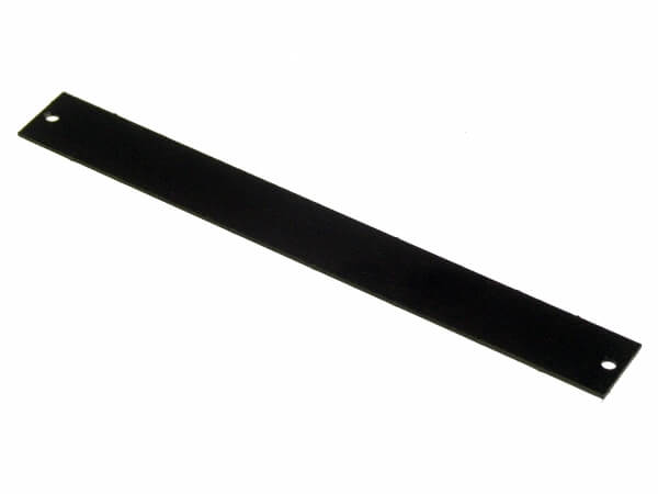 Havis C-FP-1 1 inch Width - Black Filler Plate