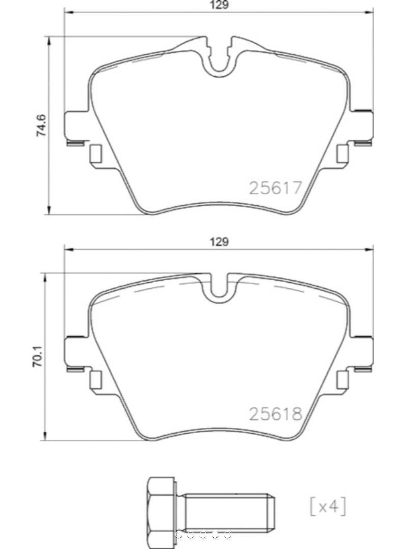 Hella Maximum Durability And Comfort Brake Pad 355023131 - Set Disc