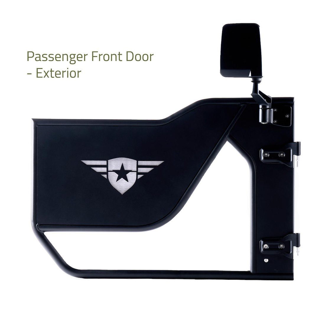 Combat Offrd Easy To Install Door 35-1046 - Jeep JT Gladiator Mission Doors