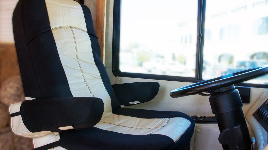 RV Designer Control Center Cut-Outs Seat Cover C893 - Cover-Gripfit Single PK