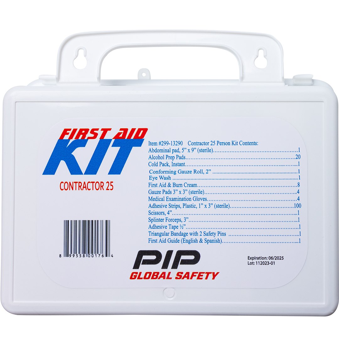Protective I No Supplier Warranty First Aid Kit 299-13290 - Contractor 25