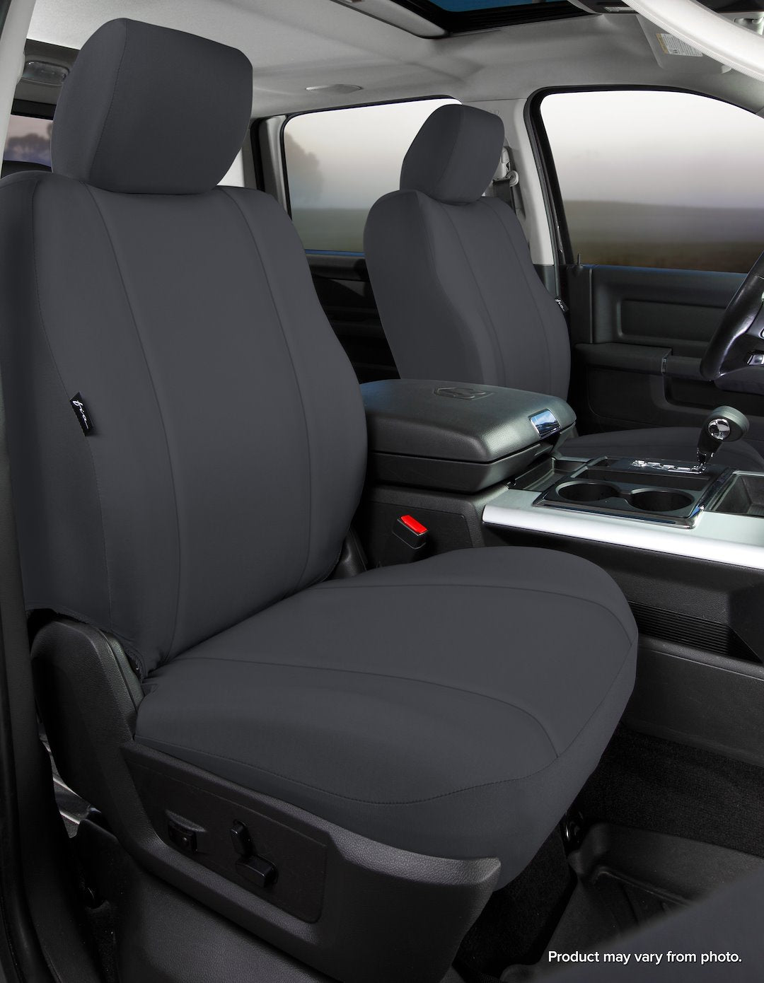 FIA Reinforced Double Stitching Seat Cover DT79-39 Black - Dura-Tech Pro Front Bucket Cov