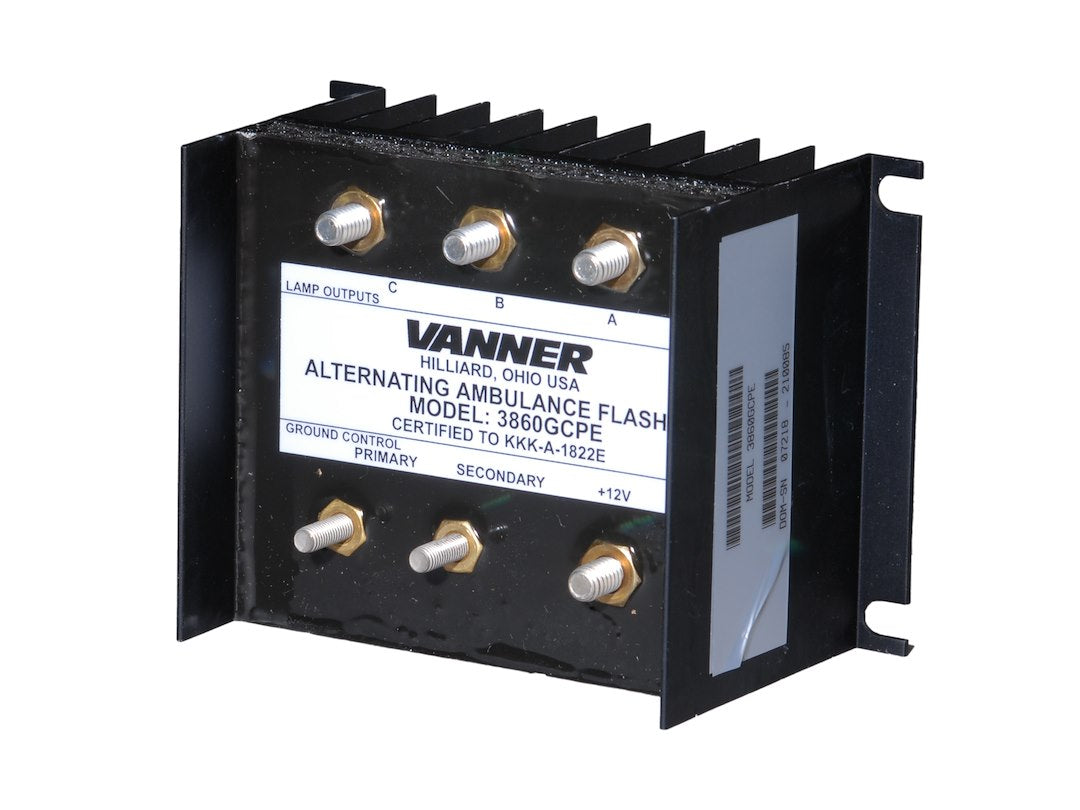 Havis Primary And Secondary Load Modes Flasher 3860Gcpe - Heavy-Duty Electronic DUO-Mode Alte