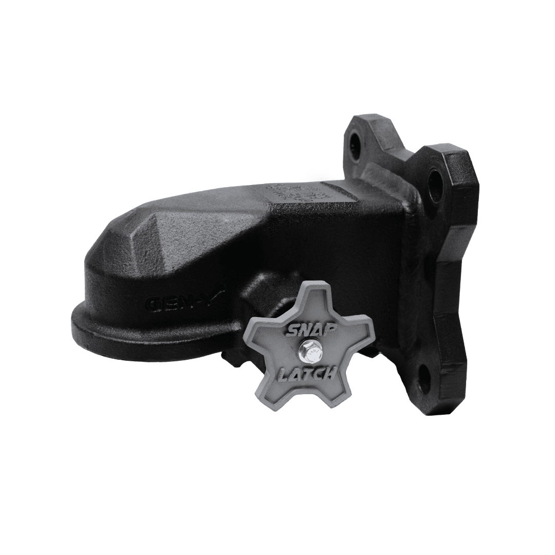 GEN-Y Hitch Features A SnapLatch Coupler Trailer Coupler GH-24002 - Admiral Flat Plate Mount